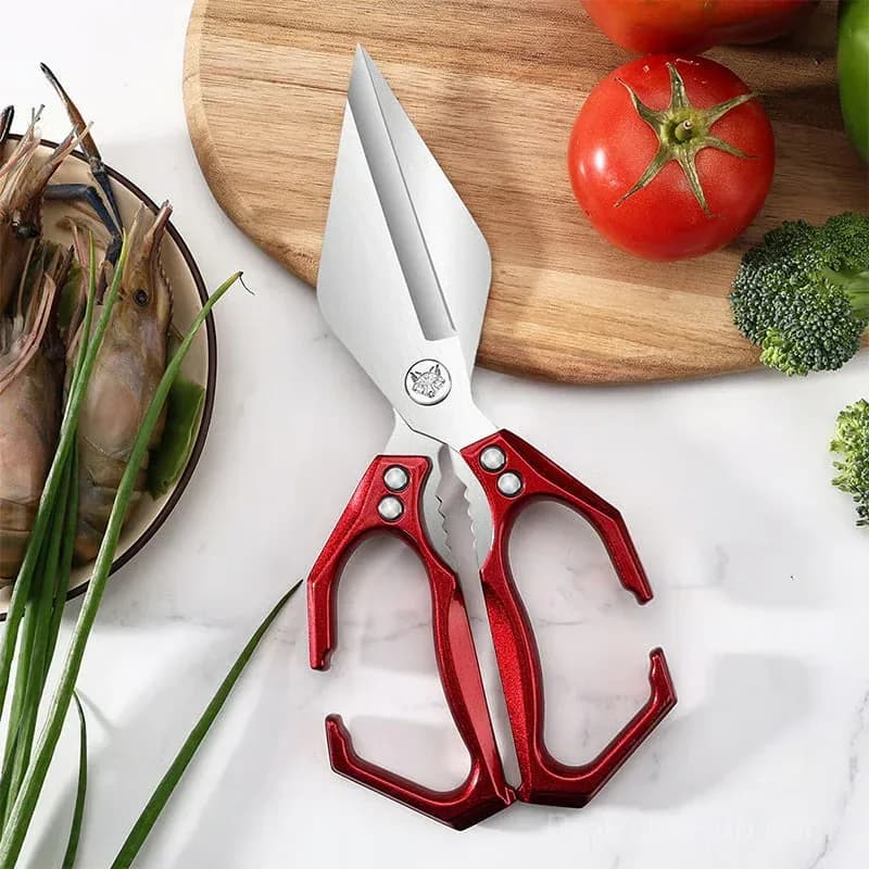 Heavy-Duty Multifunctional Kitchen Shears, Black - View 13