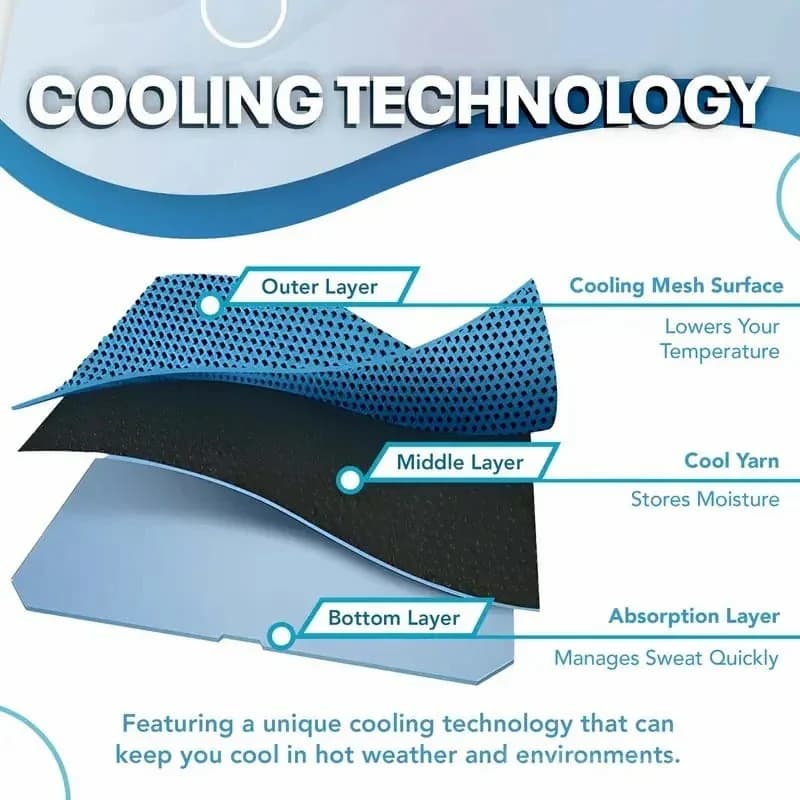 TYIIPLUS Instant Cooling Towel - Quick Dry Sports Towel for Gym & Travel - View 4