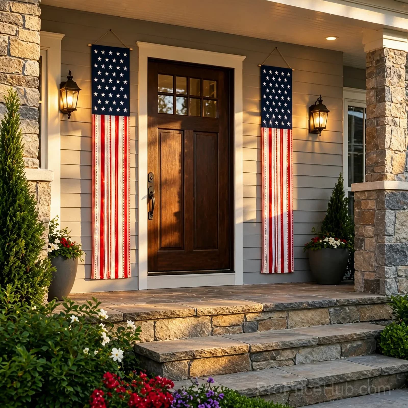 Patriotic Porch Banner Set for America’s 250th Celebration - View 11