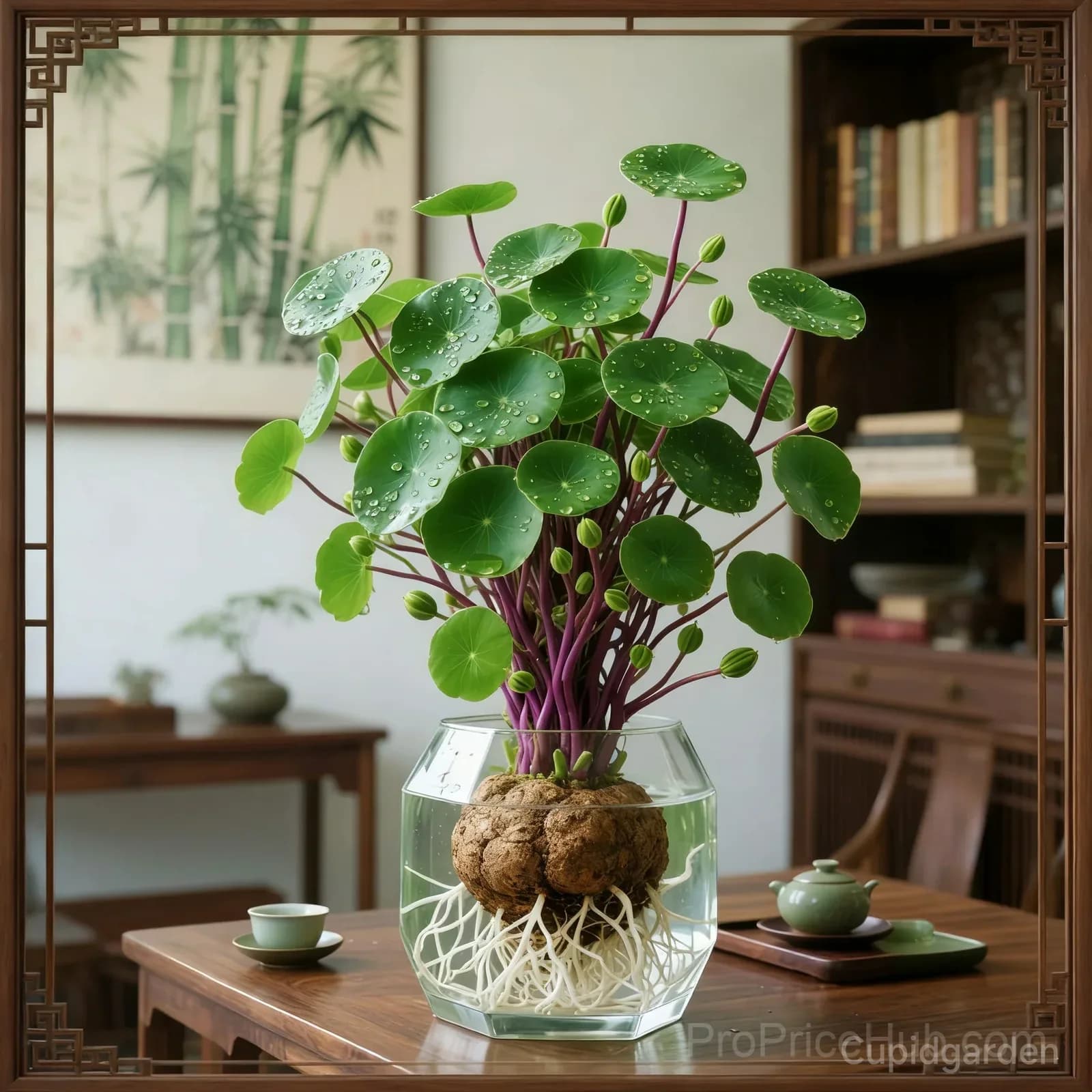 Red Rattan Stephania Erecta Houseplant - View 9