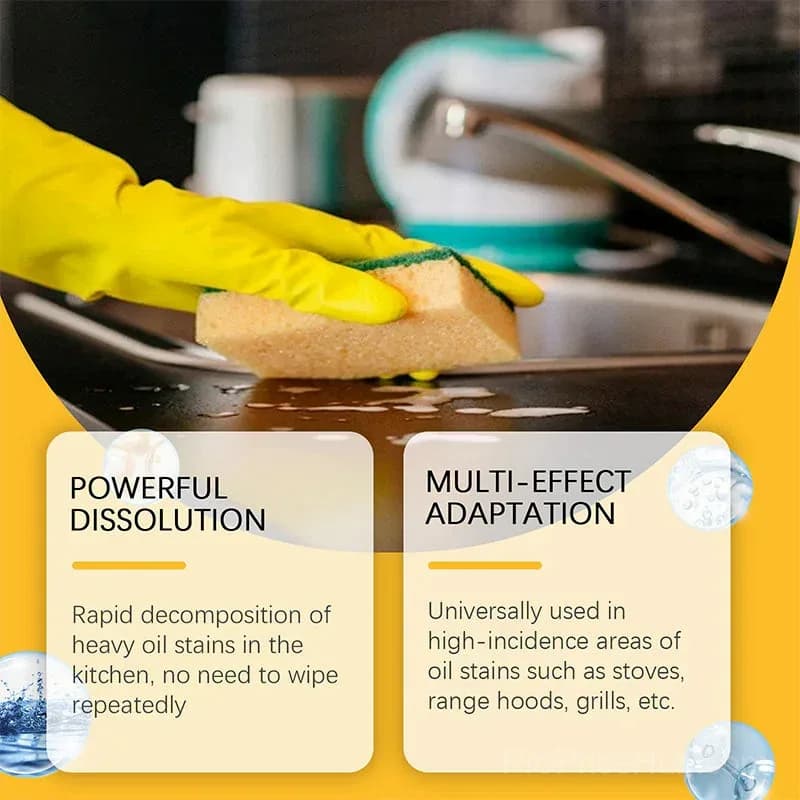 Heavy-Duty Kitchen Degreaser Spray – Rapid Grease Cleaner - View 4
