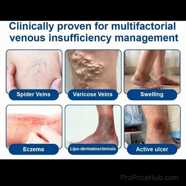 Vein Contour Microneedle Patch with Diosmin & Hesperidin, 7-Day - View 3
