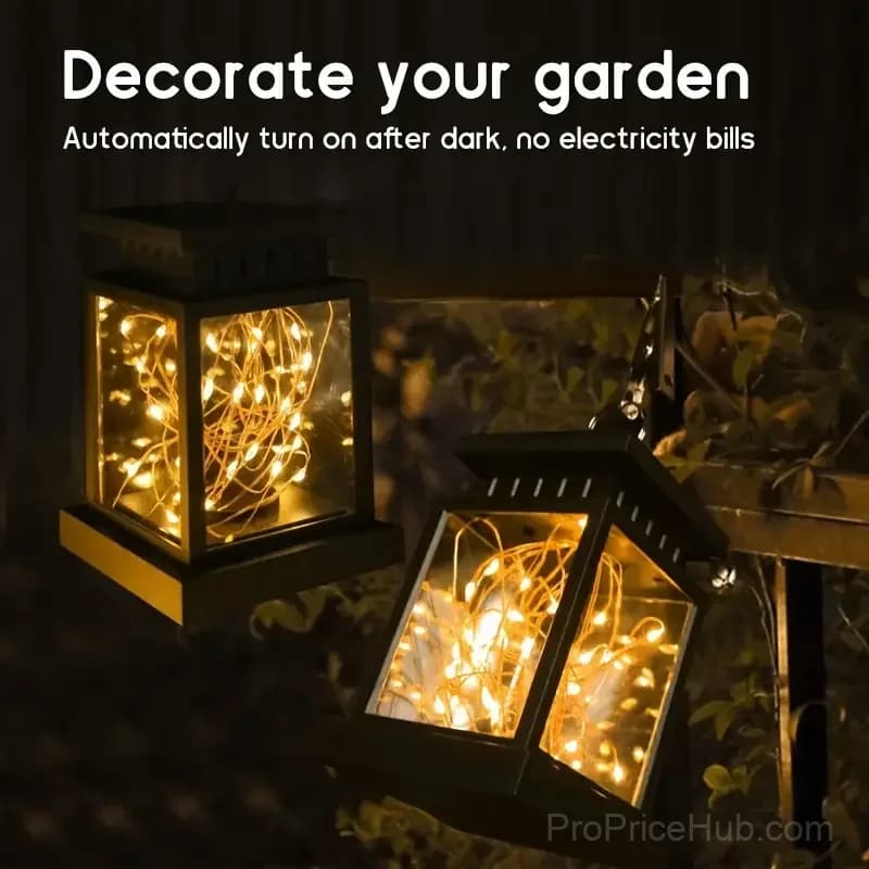 Outdoor Solar Decoration Light, Warm White, 1 Pack - View 2