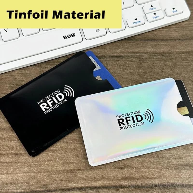RFID Blocking Sleeves for Credit Cards (8-Pack) - View 3
