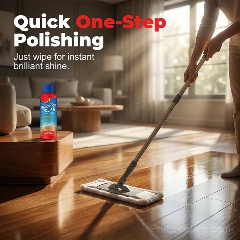 Instant High-Gloss Wood Floor Polish – Restore & Protect - View 8