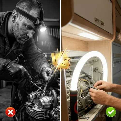 Portable Bendable LED Flashlight Stick, 1 Pack - View 3