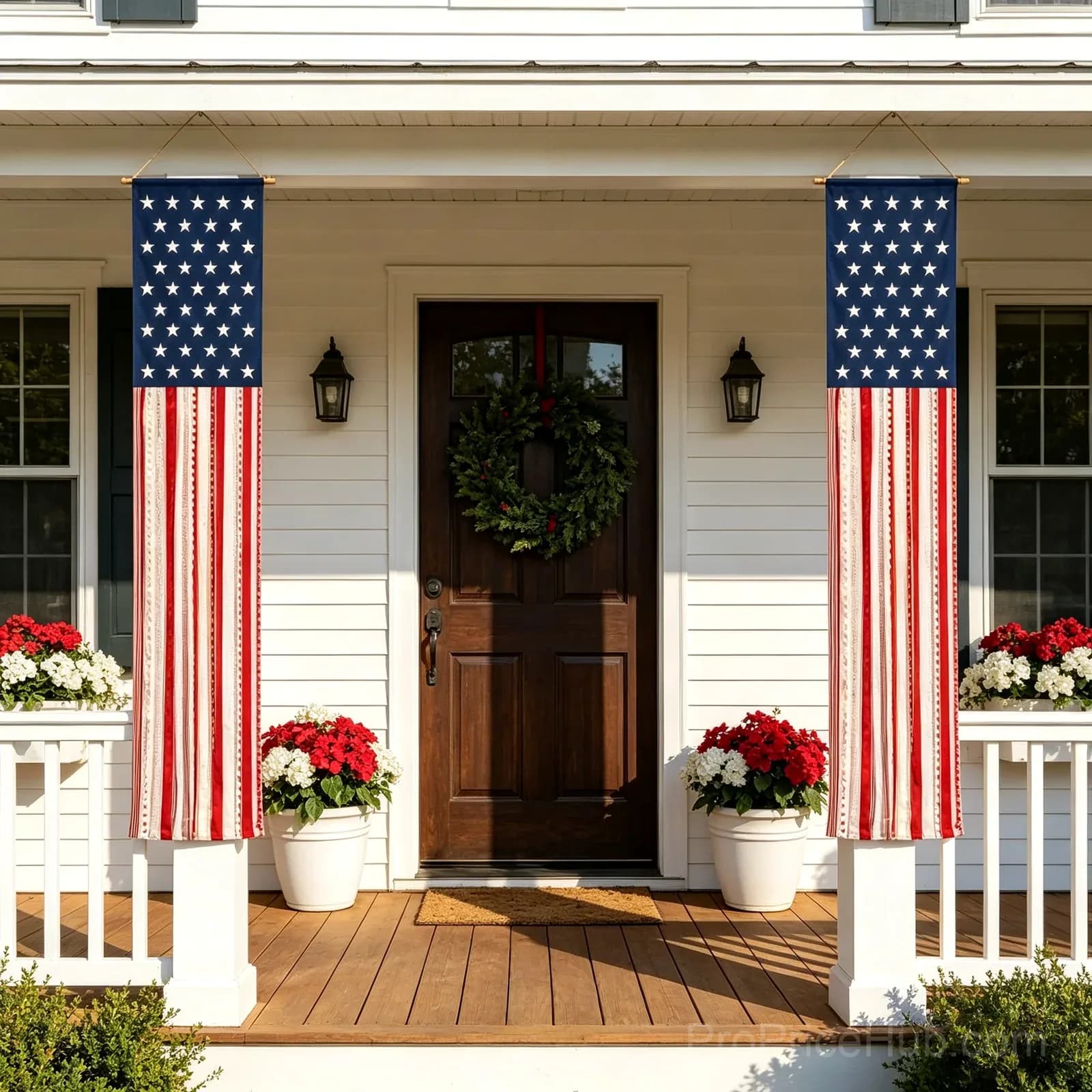 Patriotic Porch Banner Set for America’s 250th Celebration - View 8