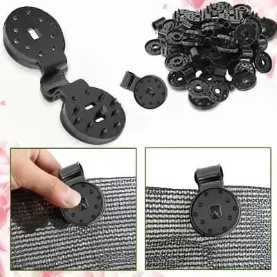 Heavy Duty Shade Cloth Lock Grip Clips, 20-Pack - View 9