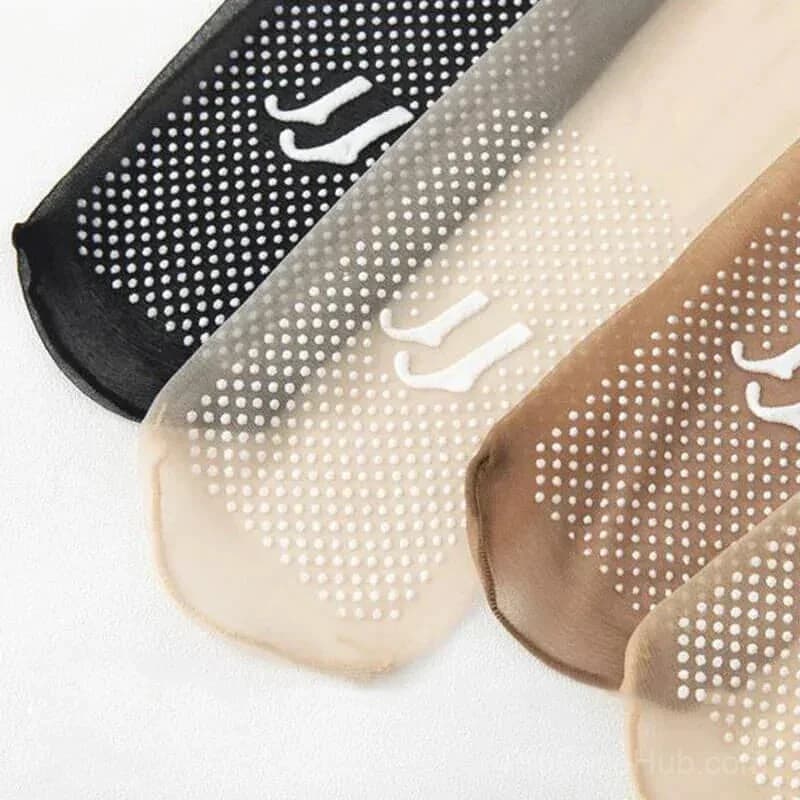 Invisible Slip-Resistant Crystal Silk Socks - View 11