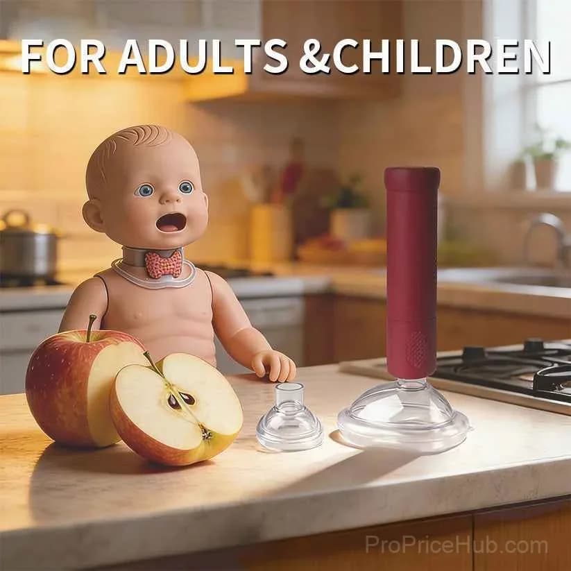 Anti-Choking Rescue Device with Suction for Kids & Adults - View 6