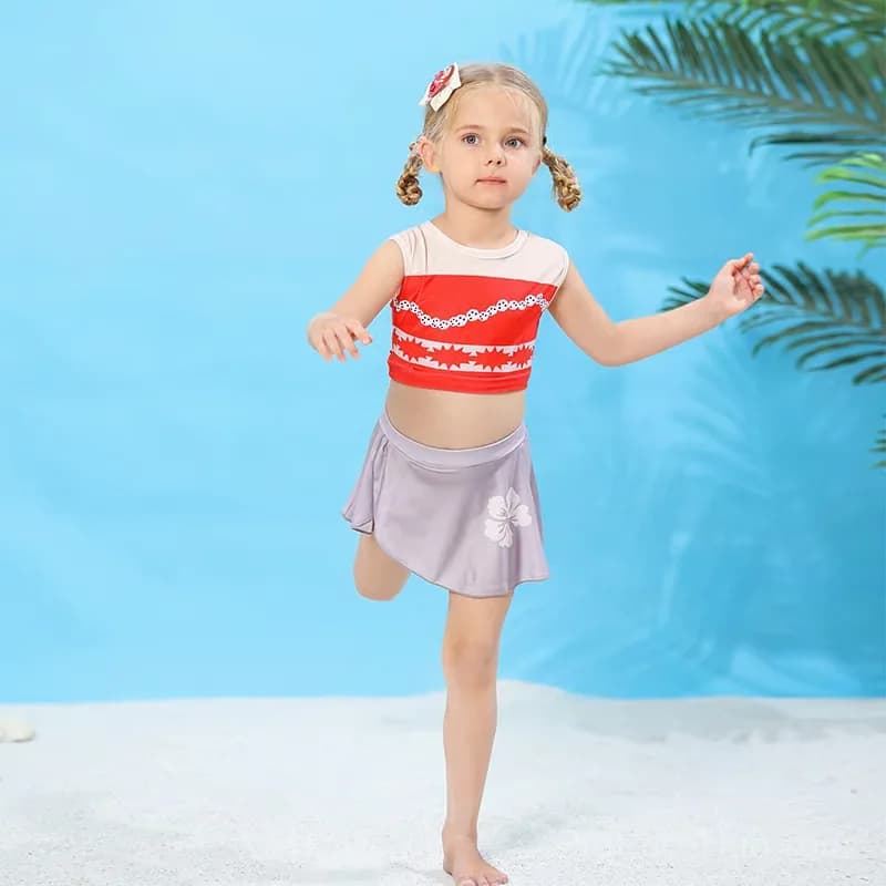 Kids Snow White Princess Inspired Swimsuit, 2-3 Years - View 12