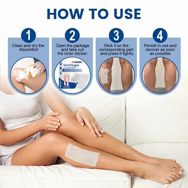 VeinTarget Microneedle Patch – Instant Relief & Long-Term Results - View 10