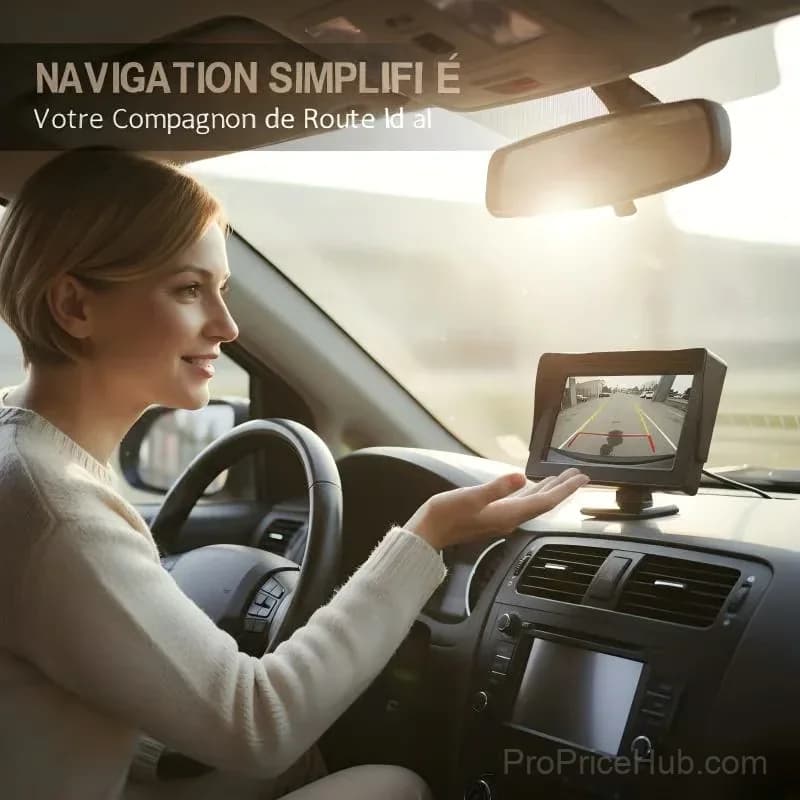 4.3-Inch HD Car Entertainment Display Monitor - View 5