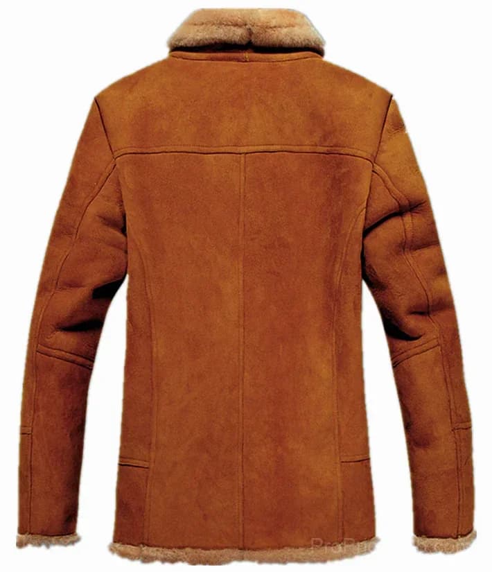 Big & Tall Men's Thickened Plush Lapel Jacket - S-5XL - View 11