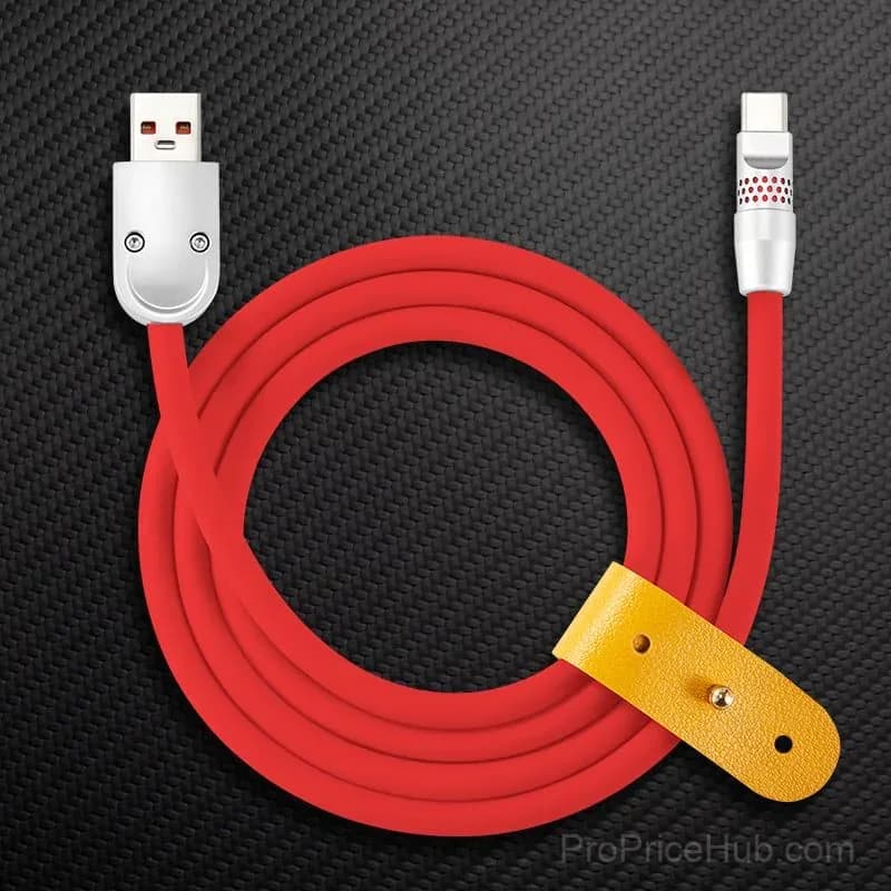 100W Fast Charging Cable with RGB Glow - View 46
