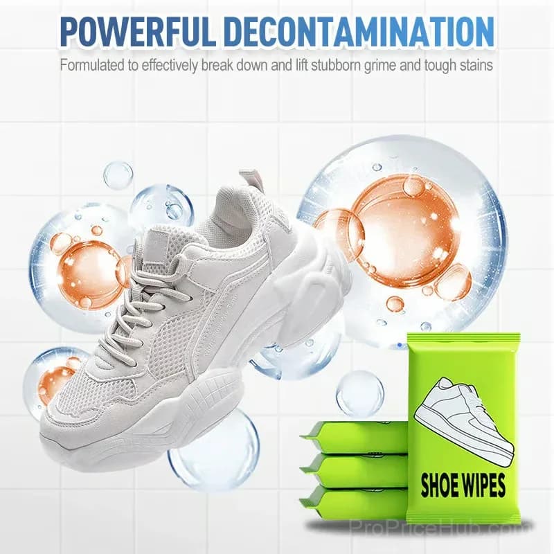 Quick-Clean Shoe Cleaning Wipes, 3-Pack - View 5