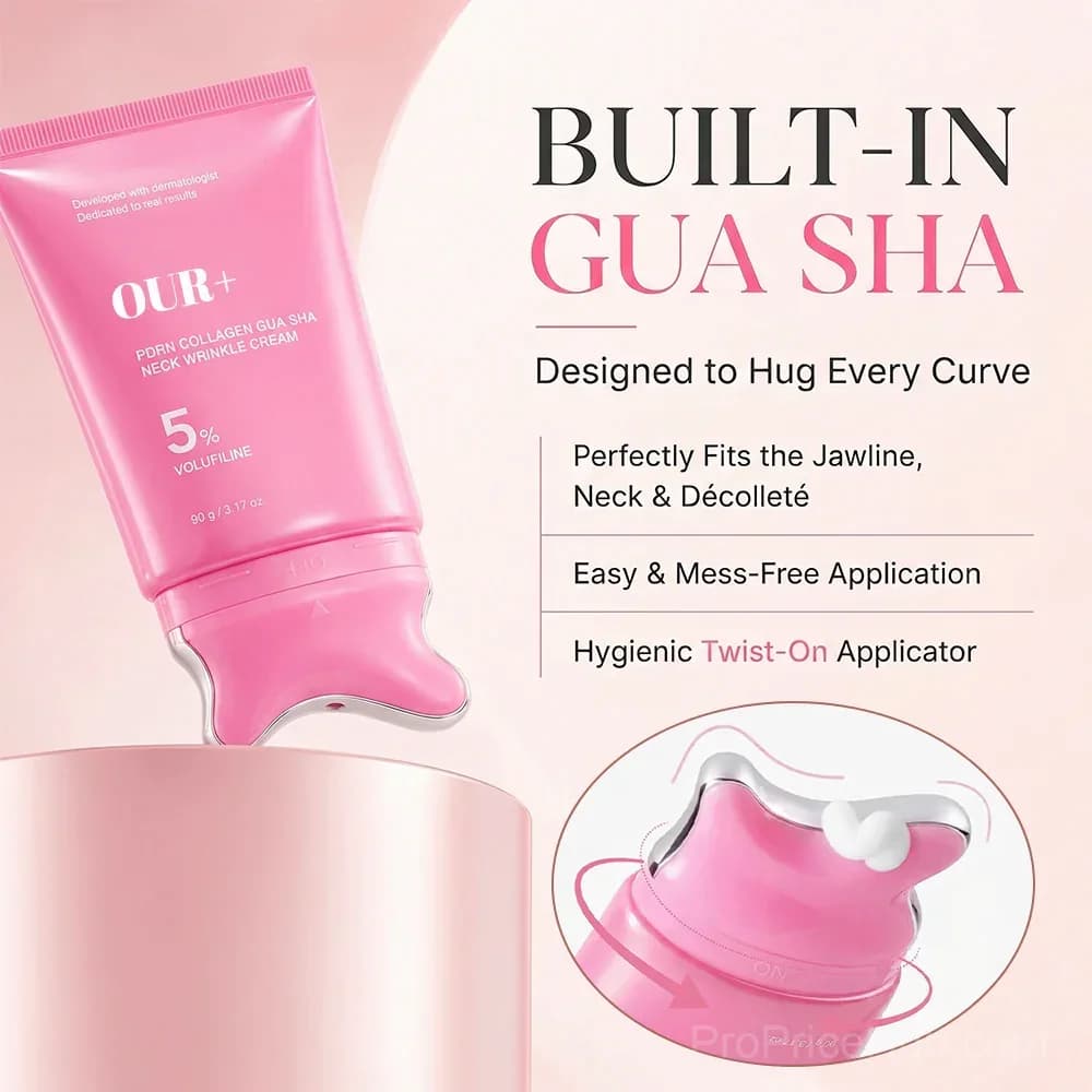 PDRN Collagen Gua Sha Neck Wrinkle Cream - View 6