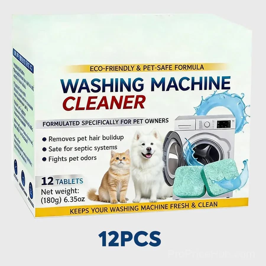 Eco Washing Machine Cleaner – Pet Odor & Mold Remover - View 9