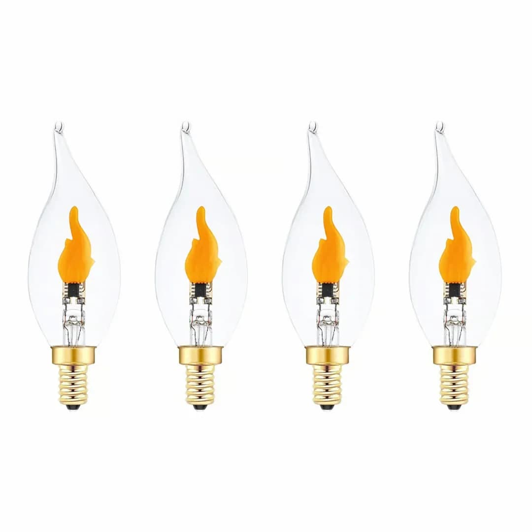 LED Flickering Flame Decorative Light Bulb, 1 Pack - View 7