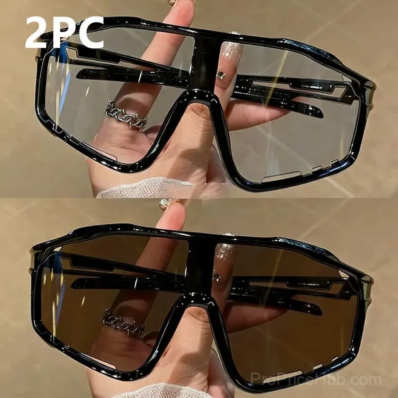Photochromic Outdoor Sports Glasses, Grey, 1 PC - View 14