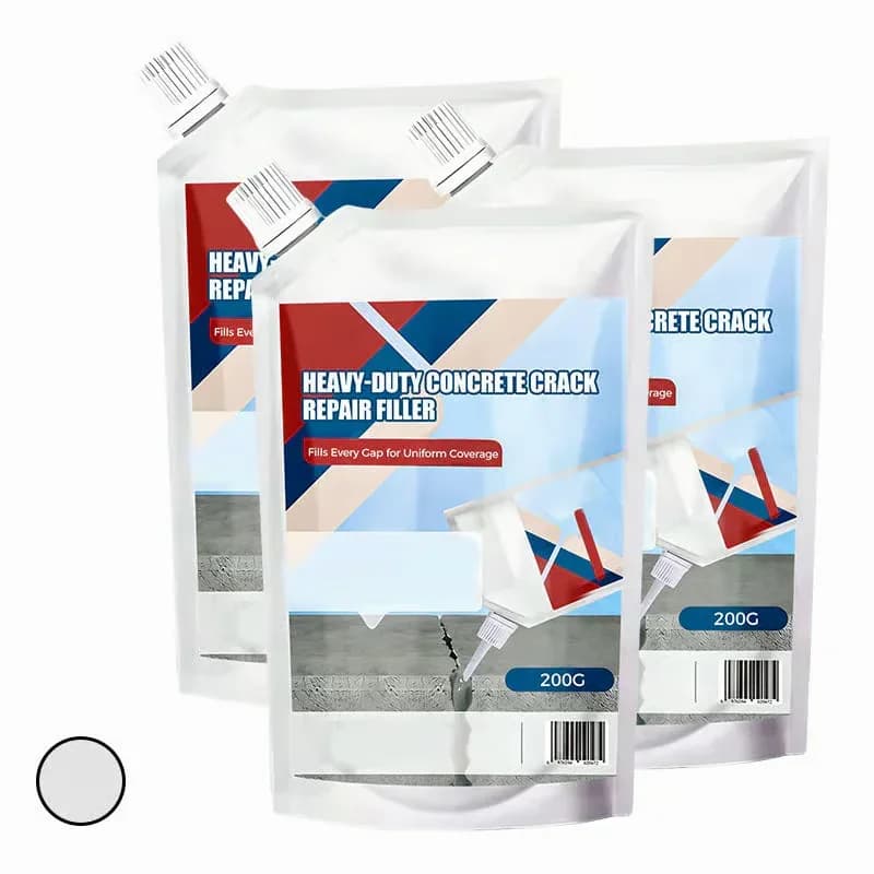 Heavy-Duty Concrete Crack Repair Adhesive, White, 200g - View 20