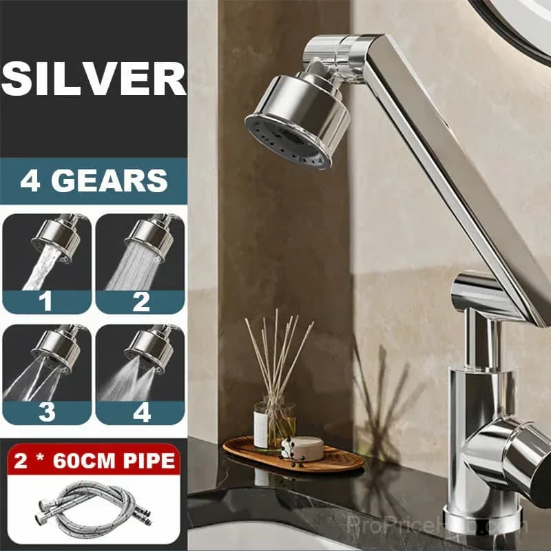 Grey 2-Mode Universal Hot and Cold Faucet Attachment - View 26