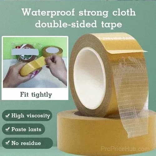 Strong Adhesive Double-Sided Mesh Tape, 5-Pack - View 4