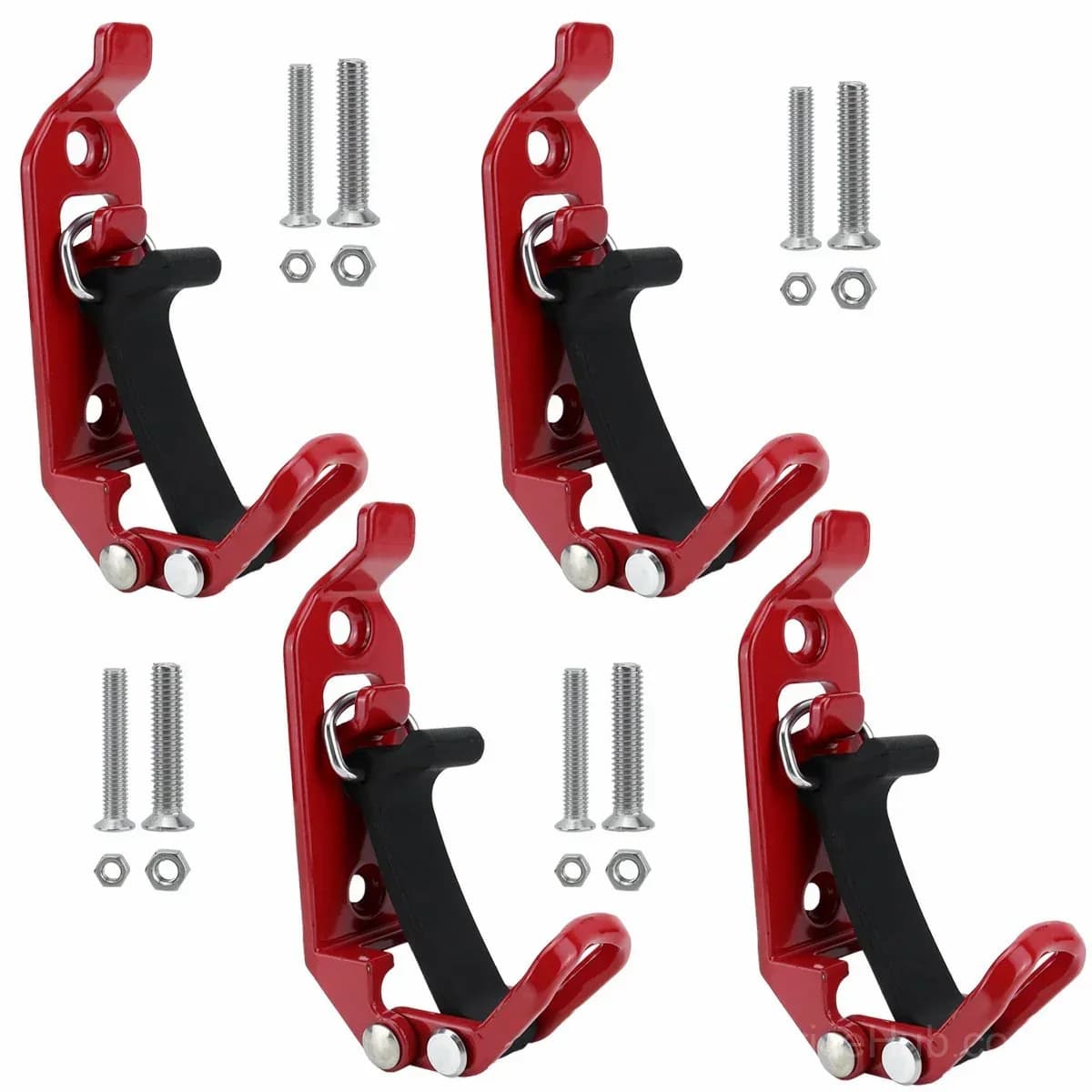Heavy Duty Metal and Rubber Shovel Mount Kit for Garage Storage - View 11