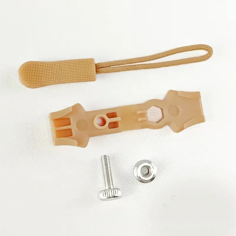 Black Zipper Puller Repair Kit, Easy Install, 10-Piece - View 17
