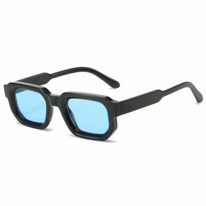 6-Pack Vintage Rectangle Sunglasses for Men & Women - UV400 Protection - View 12