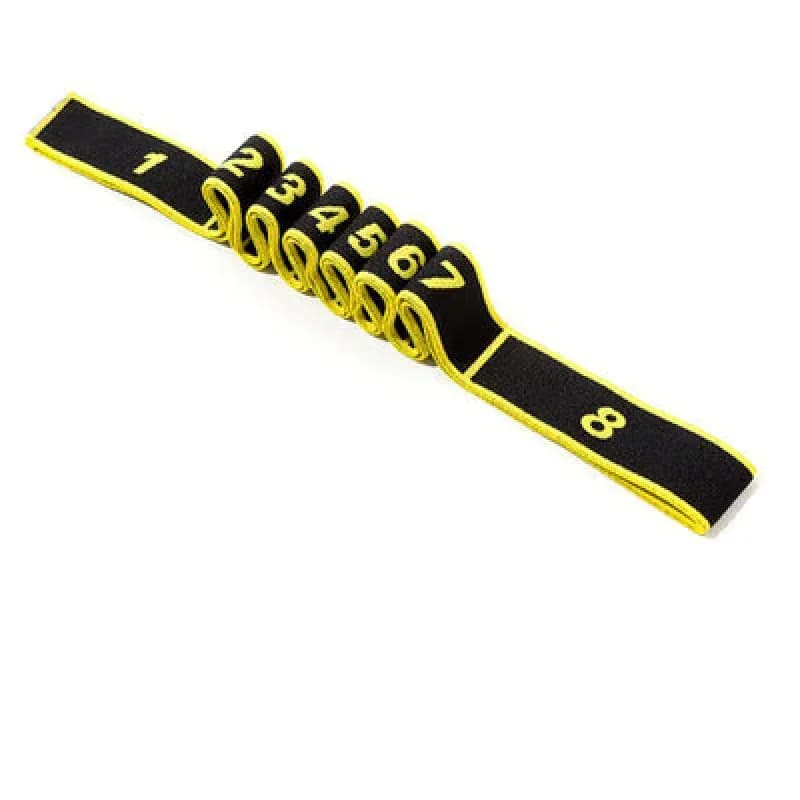 Resistance Band for Fitness and Yoga, Red, No Rear Strap - View 14