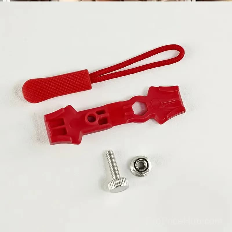 Black Zipper Puller Repair Kit, Easy Install, 10-Piece - View 12