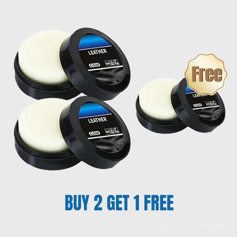 Leather Cleaning and Care Cream & Cleaning Paste, 2-Pack - View 10
