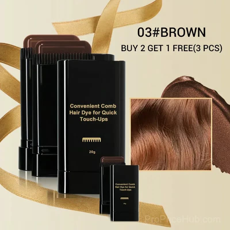 Black Comb Hair Dye, 1 Pack - View 15