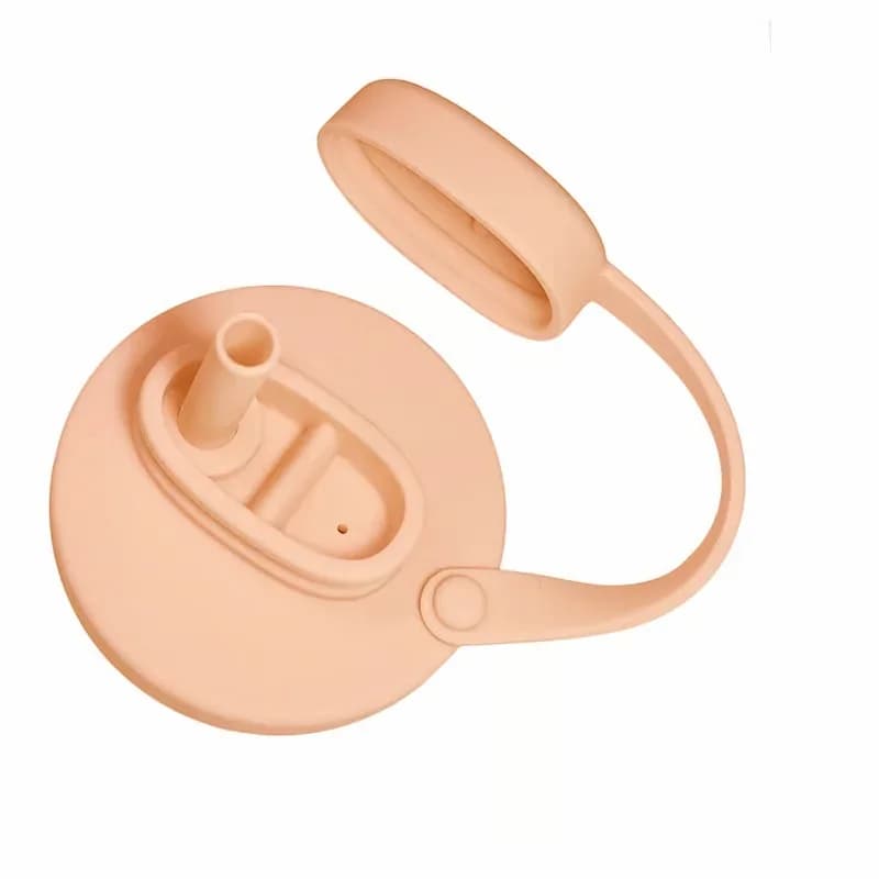 Pink Silicone Soda Can Lid Cover Without Straw Brush - View 13