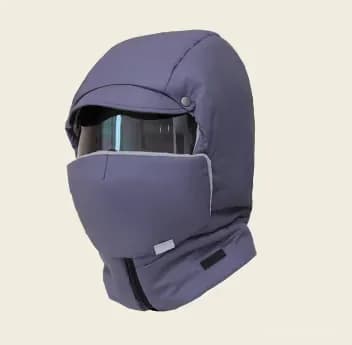 Windproof Full-Cover Outdoor Riding Mask with Glasses, Black - View 18