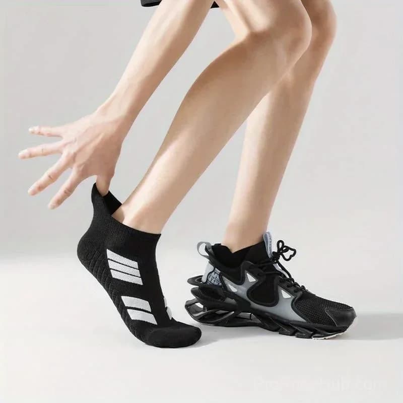 Unisex Low-Cut No-Show Sports Socks - View 6