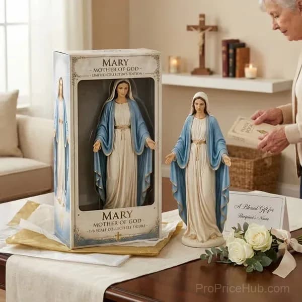 Limited Edition Virgin Mary Collectible Figure - Sacred Faith Keepsake - View 8