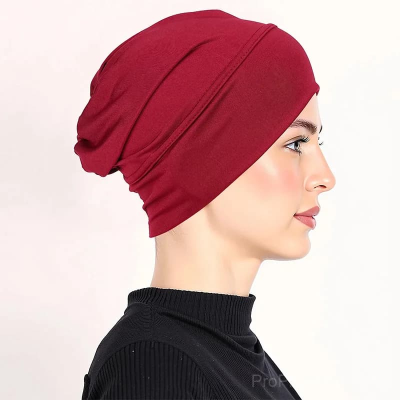 Soft Stretch Turban Cap for Women - View 14