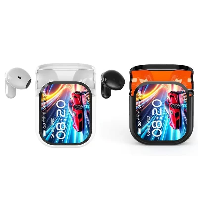 AI Translation Headphones, Black - View 4