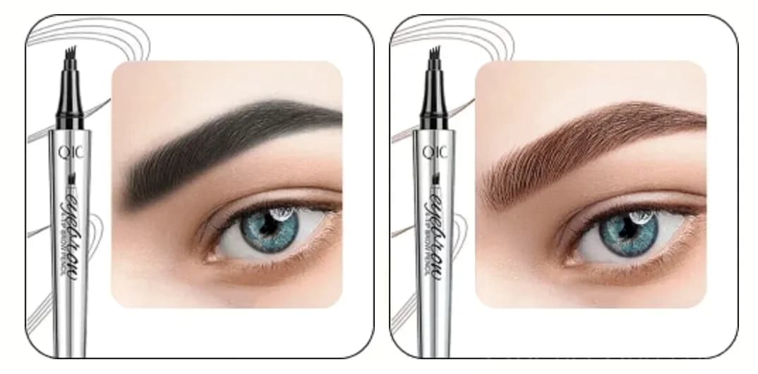 3D Waterproof Eyebrow Pencil, Light Brown, 2-Pack - View 45