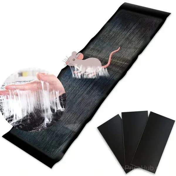 Non-Woven Sticky Mouse Trap Blanket, Black, 1.2m x 27cm, 2-Pack - View 2