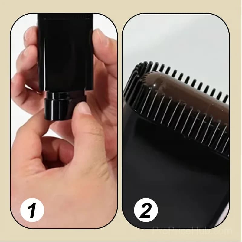 Black Comb Hair Dye, 1 Pack - View 9
