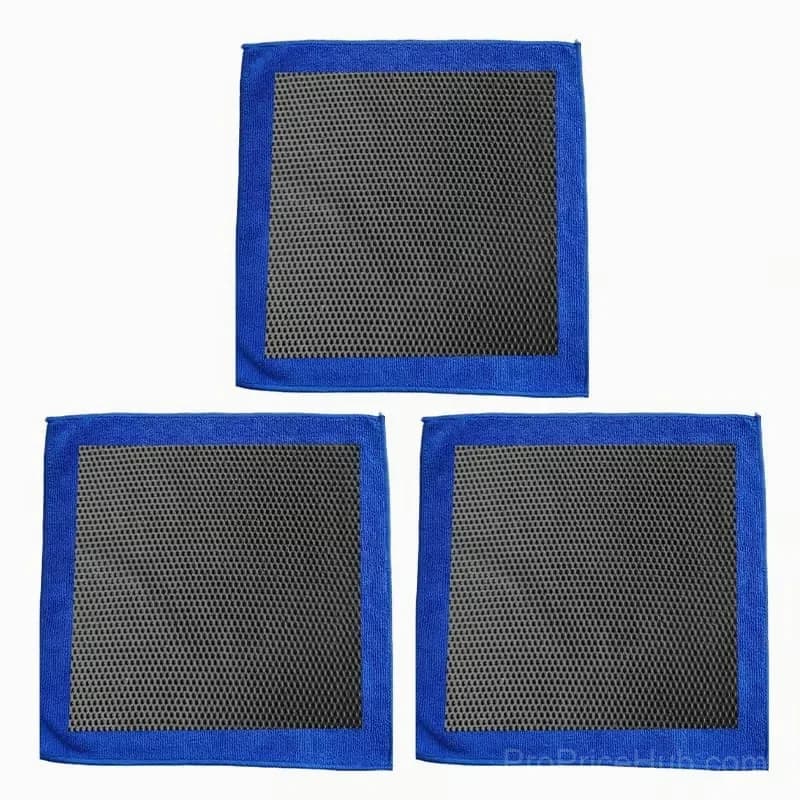 Synthetic Clay Towel for Auto Detailing, Black, 1-Pc - View 6