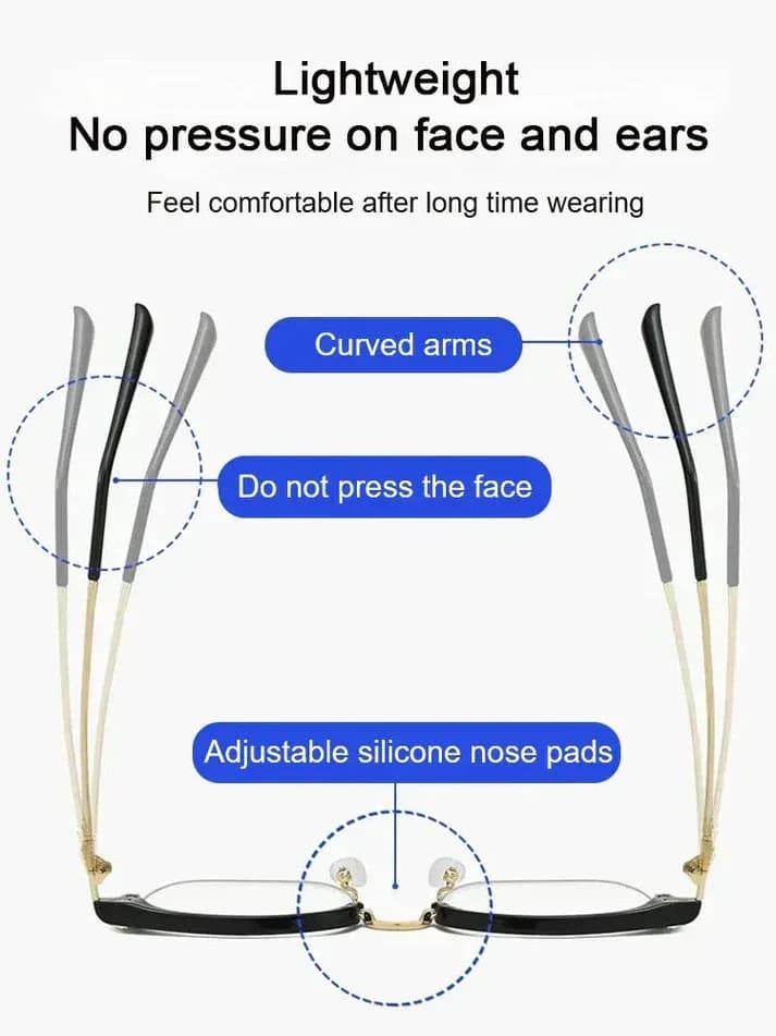 Ultra Light Anti-Blue Light Reading Glasses - View 8