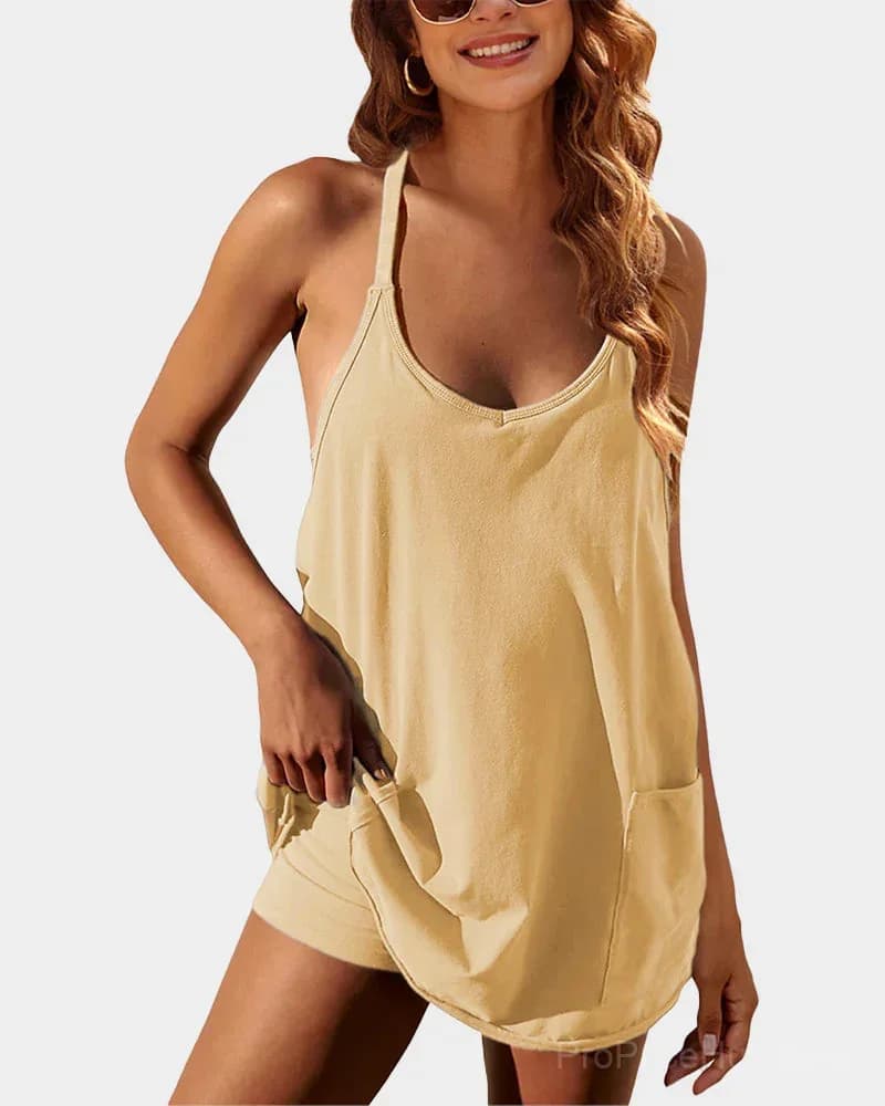 Women's Summer Sleeveless Dress - View 21