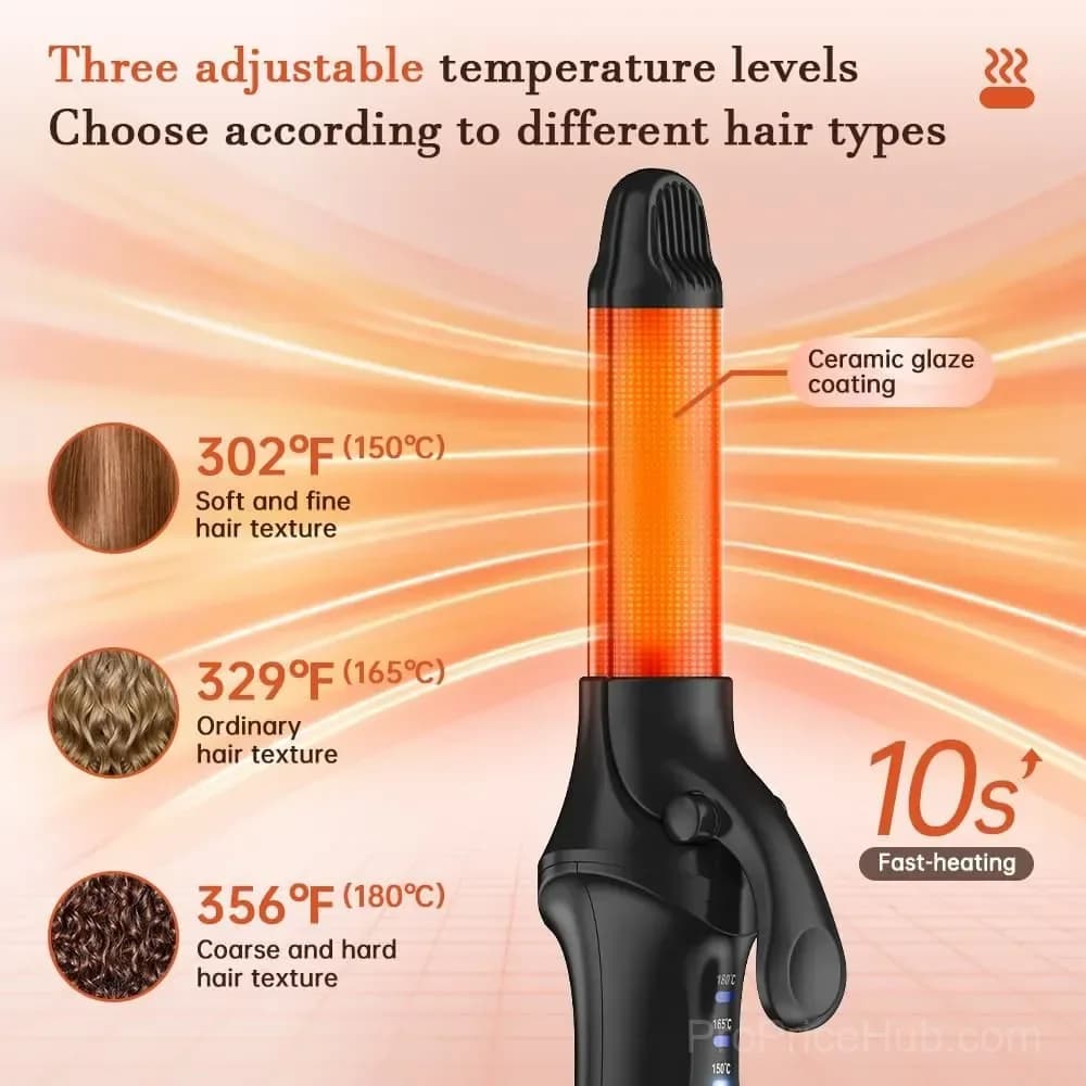 Cordless 2-in-1 Hair Straightener and Curler, 4000mAh - View 5