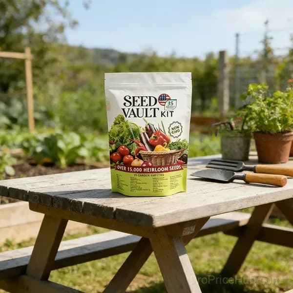 Survival Seed Vault, 35 Varieties, 15,000+ Seeds, 1 Pack - View 5