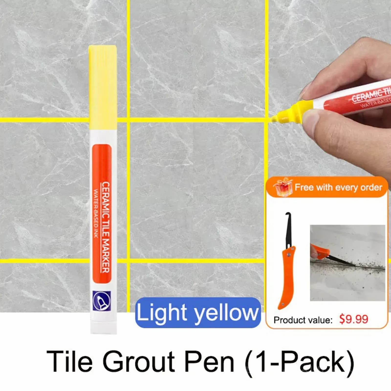Anti-Mould Waterproof Joint Pen for Ceramic Tiles - View 18