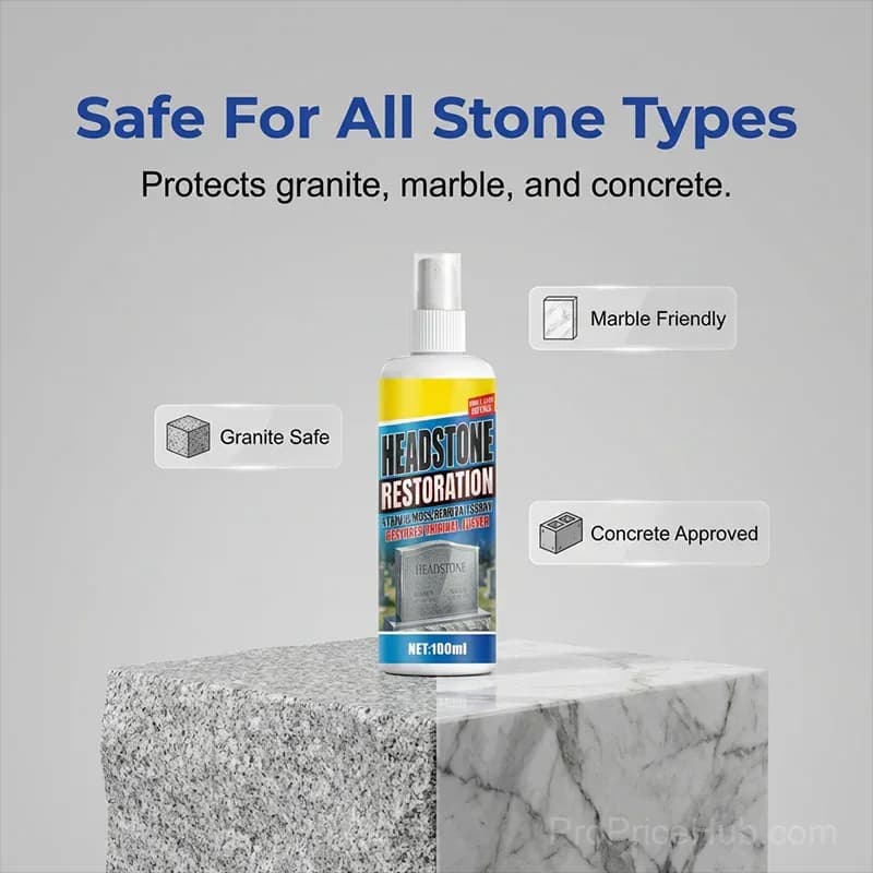 Headstone Restoration & Cleaning Spray, 32oz - View 10